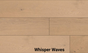 Fuzion Flooring – Coastline, European Oak, 7 1/2″ x 1/2″ - 12 Colours Whisper Waves