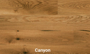 Fuzion Flooring – Outer Banks Clic, Oak 6" x 9/16″ x 73″ - 10 Colours Canyon