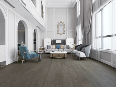 Biyork Nouveau 6 Clic Hardwood - Floating/Click installation for condos! Nimbus Cloud