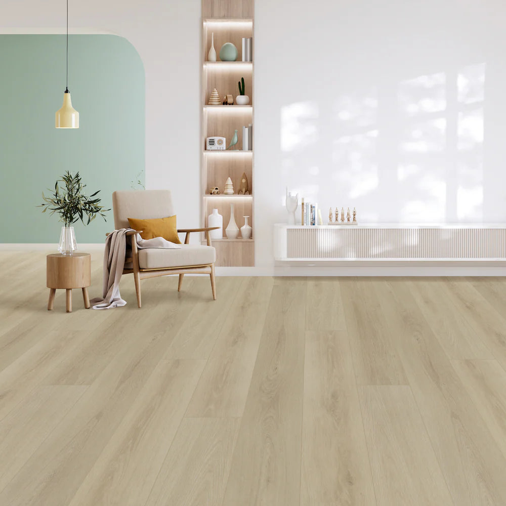 beached vinyl flooring light natural