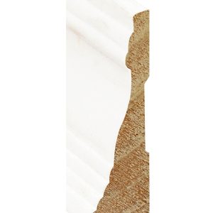 5'' Contemporary Bevel Baseboard - 10 ft lengths - Primed Pine - $1.29 per linear foot