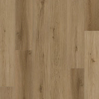 Close-up of wooden flooring with a natural brown color and visible grain pattern.