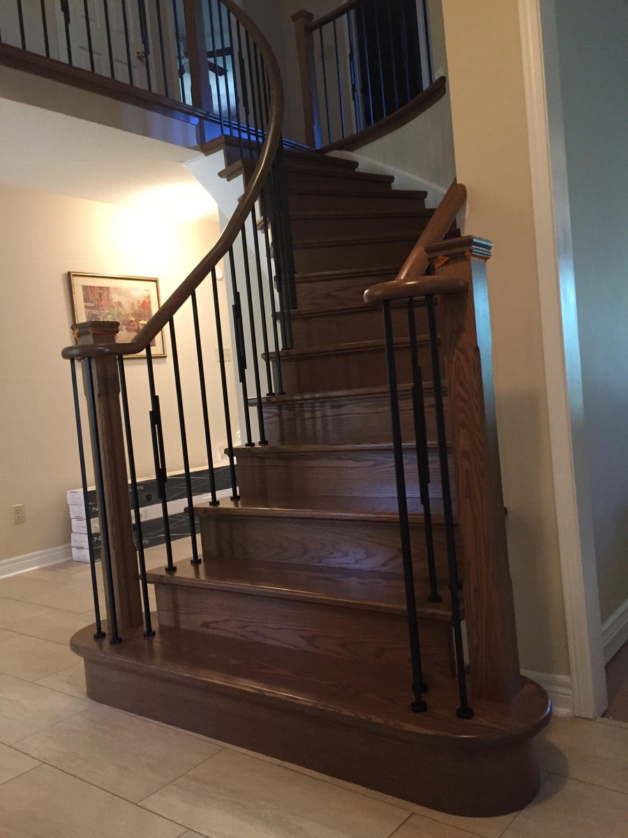 Handcrafted Custom Hardwood Stairs