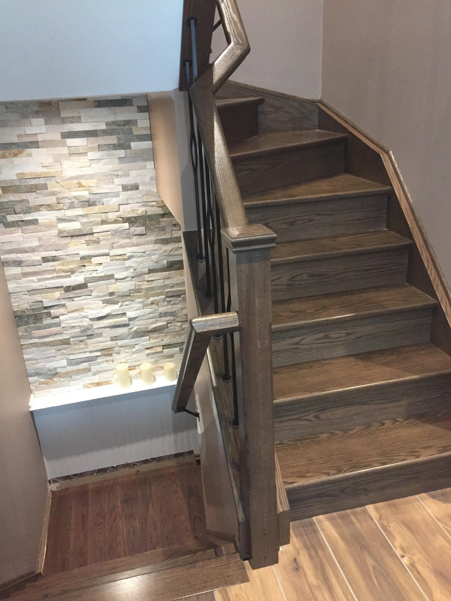 Handcrafted Custom Hardwood Stairs