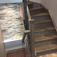 Handcrafted Custom Hardwood Stairs