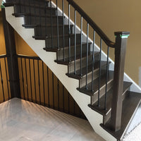 Handcrafted Custom Hardwood Stairs
