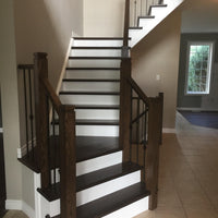 Handcrafted Custom Hardwood Stairs