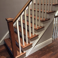 Handcrafted Custom Hardwood Stairs