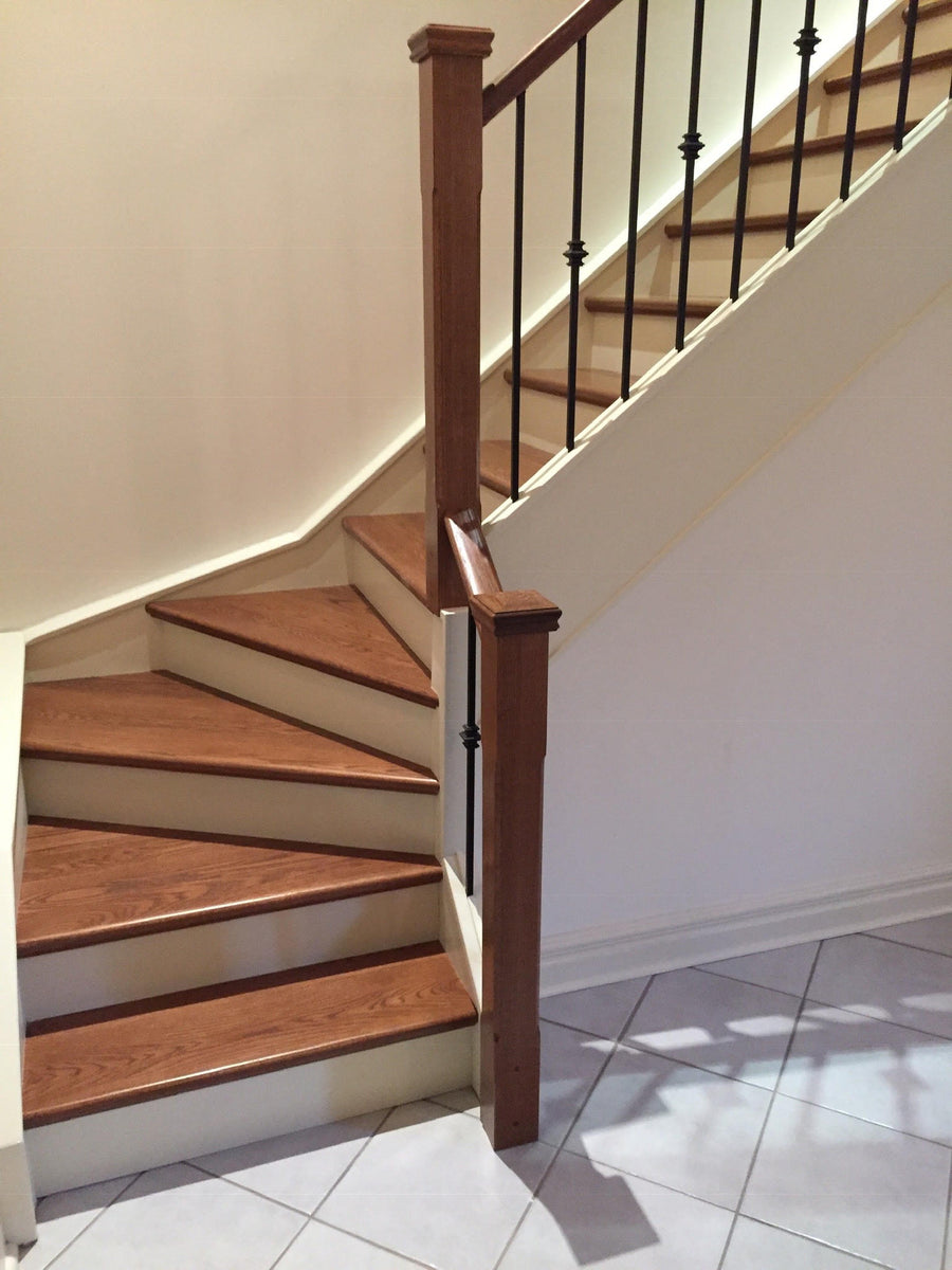 Handcrafted Custom Hardwood Stairs
