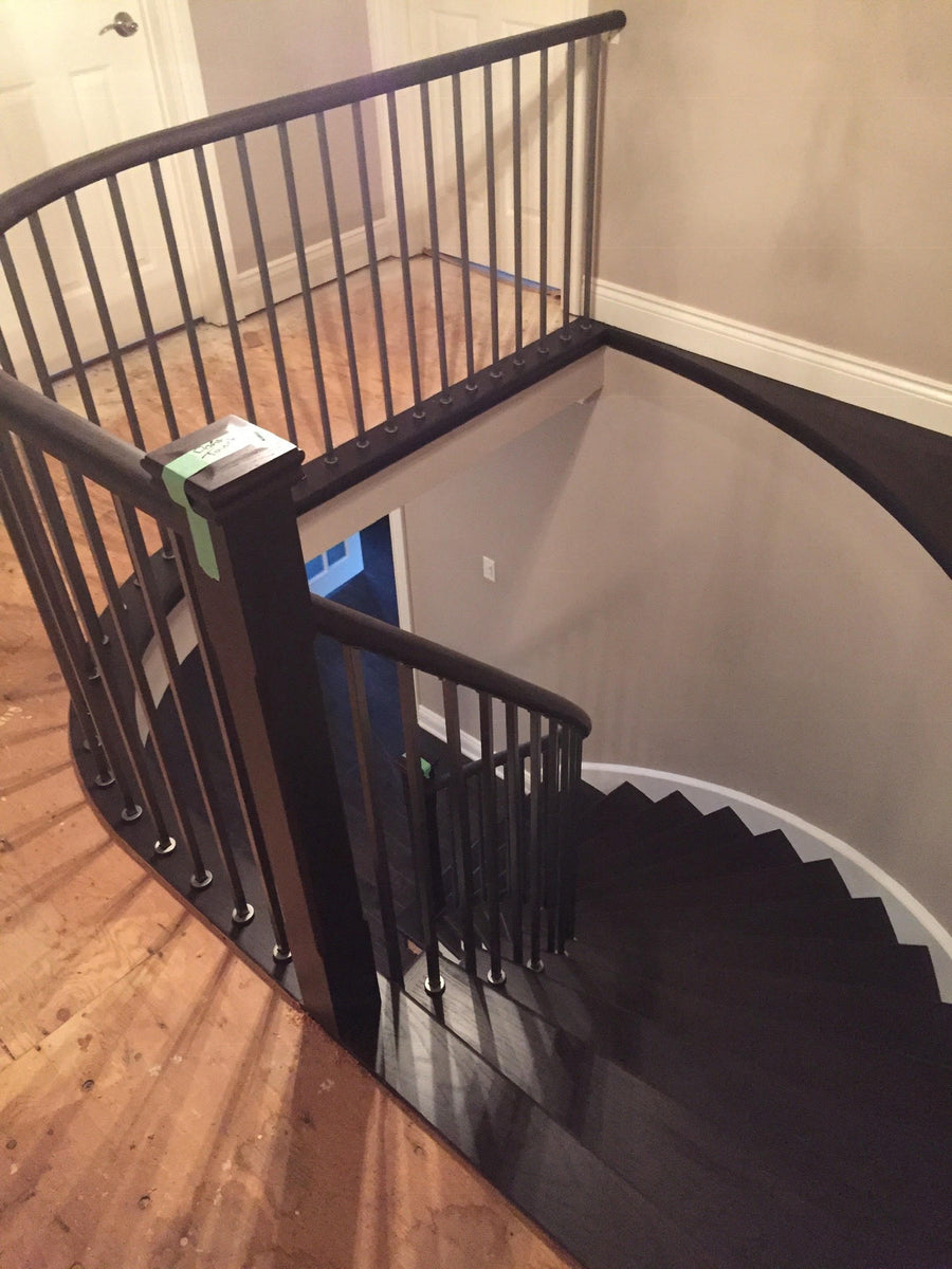 Handcrafted Custom Hardwood Stairs