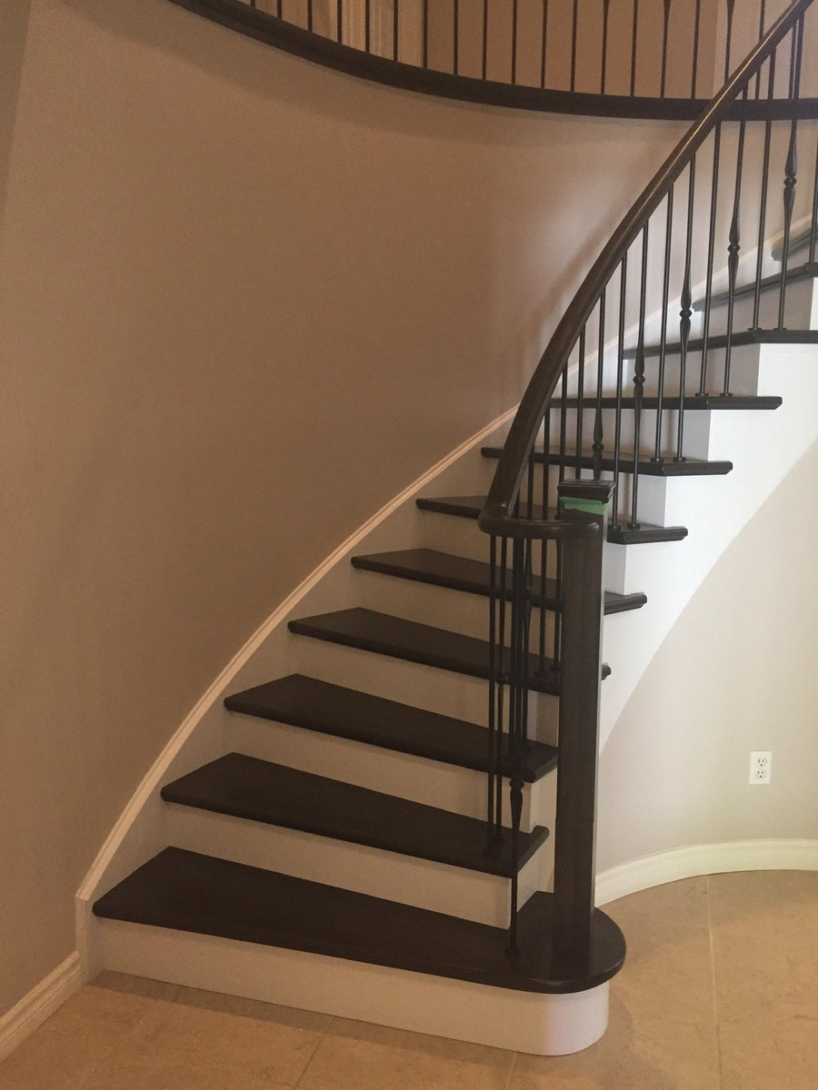 Handcrafted Custom Hardwood Stairs