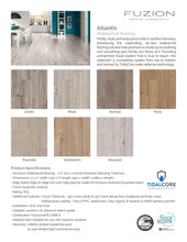Load image into Gallery viewer, Fuzion Atlantis Laminate - 12mm thick - 7.5 in. wide - waterproof - Petra colour in Stock @ $2.79/SF