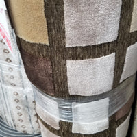 Carpet Runners Silk Runners Brown Squares ($13.99 PLF)