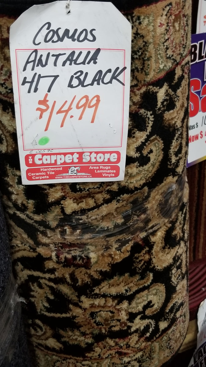 Carpet Runners Cosmos Anatolia Black ($14.99 PLF)