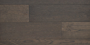 Twelve Oaks - Crafters Mission - Hickory, White Oak, Canadian Hard Maple, 3/4" x 5" - 9 Colours White Oak - Charcoal