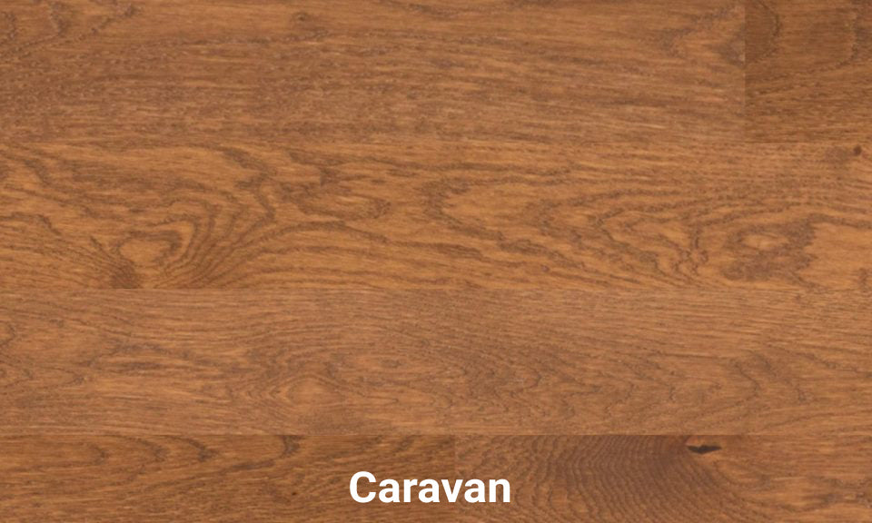 Fuzion Flooring – Outer Banks Clic, Oak 6" x 9/16″ x 73″ - 10 Colours Caravan