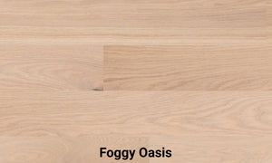 Fuzion Flooring – Outer Banks Clic, Oak 6" x 9/16″ x 73″ - 10 Colours Foggy Oasis
