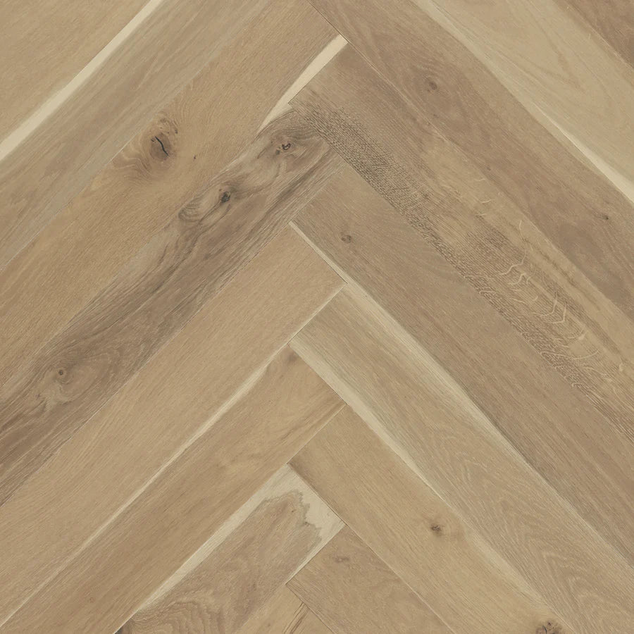 Biyork Bespoke - European Oak, 7 1/2" x 3/4" - 16 Colours Northern Veranda - Herringbone