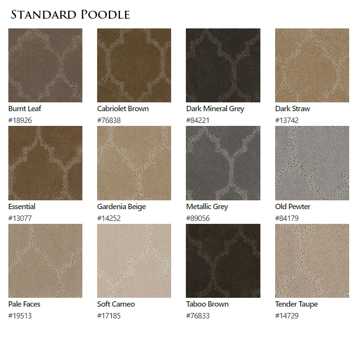 Carpet by Beaulieu Canada Standard Poodle