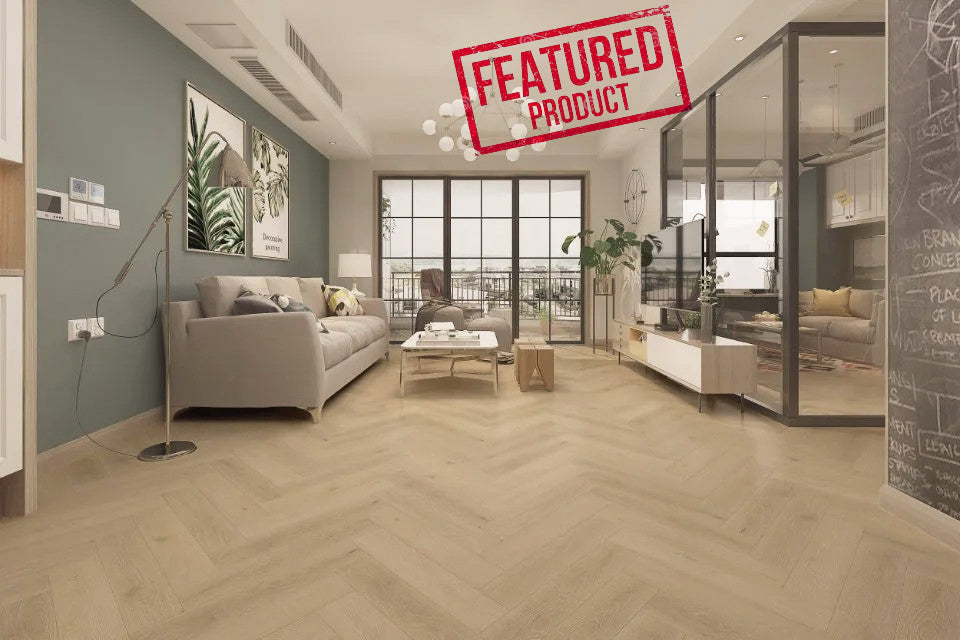 Herringbone Luxury Vinyl Plank 7mm (Click) - Grandeur